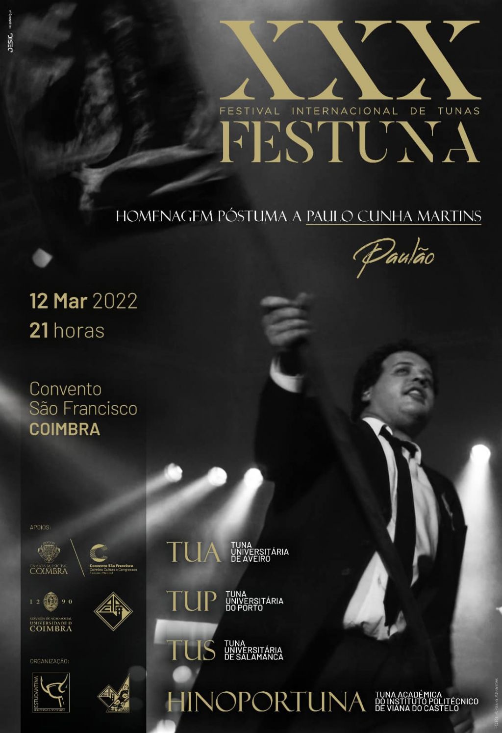 XXX FESTUNA - Festival Internacional de Tunas de Coimbra